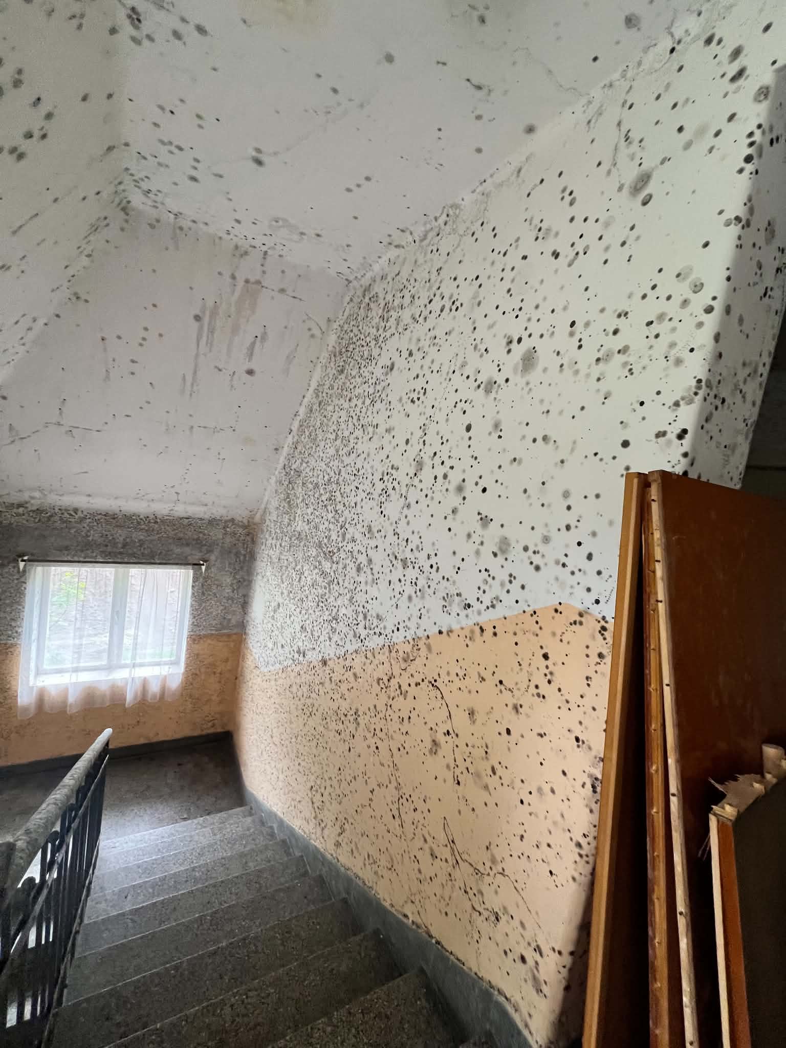 Sanace zvětralé zdi