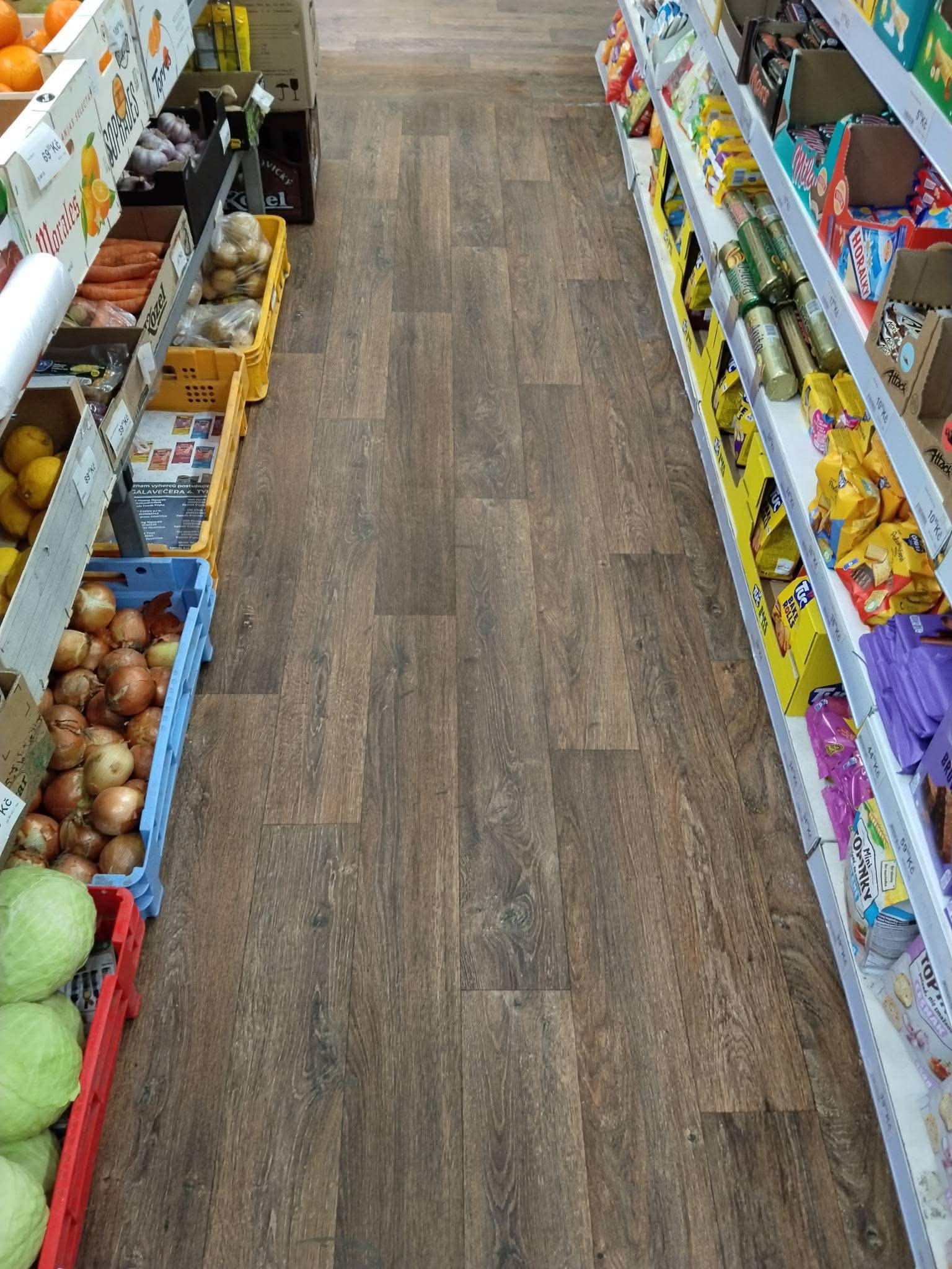 Prodejna po generálním úklidu